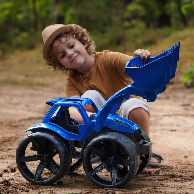 Wader, Maximus, spychacz, granatowy, 68 cm