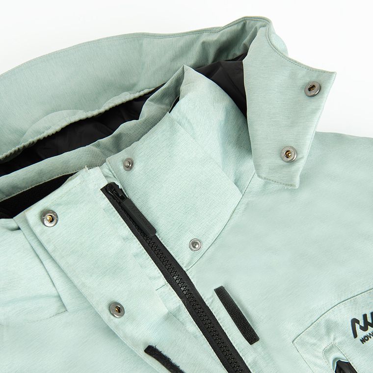 Wodoszczelna kurtka narciarska unisex oversize z kapturem NOWEAR