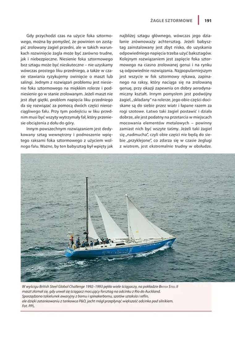 Żeglowanie w trudnych warunkach