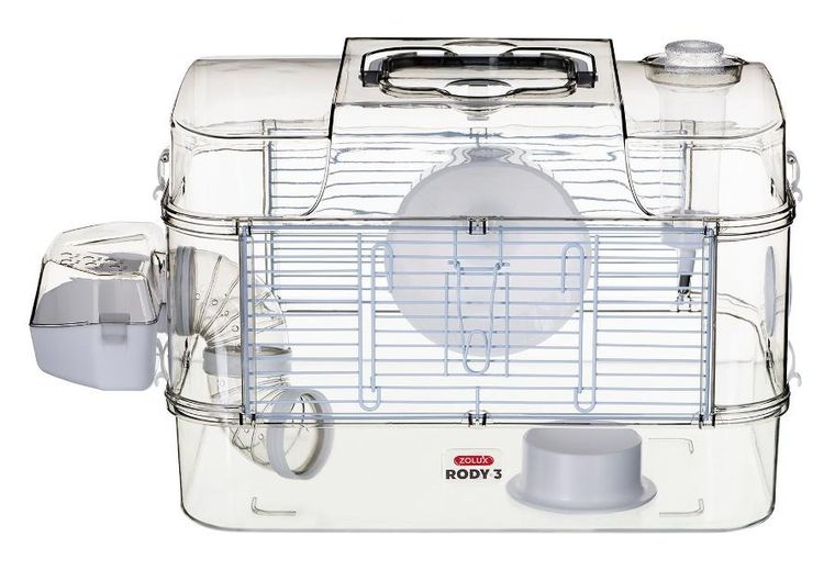 Zolux, Rody3 Trio, klatka, biała