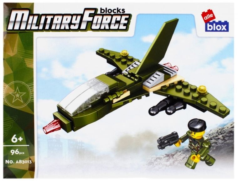 Alleblox, wojsko, klocki konstrukcyjne