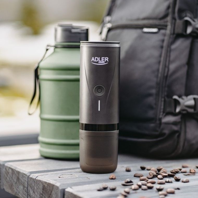Adler, ekspres przenośny do kawy, 7500 mAh, 20 BAR, USB