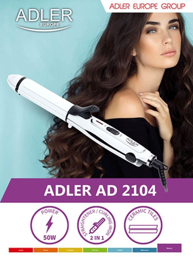 Adler, prostownica 2w1 AD 2104