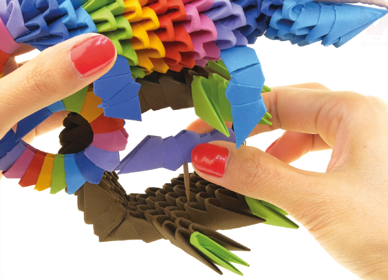 Alexander, Origami 3D, Kameleon, zestaw kreatywny