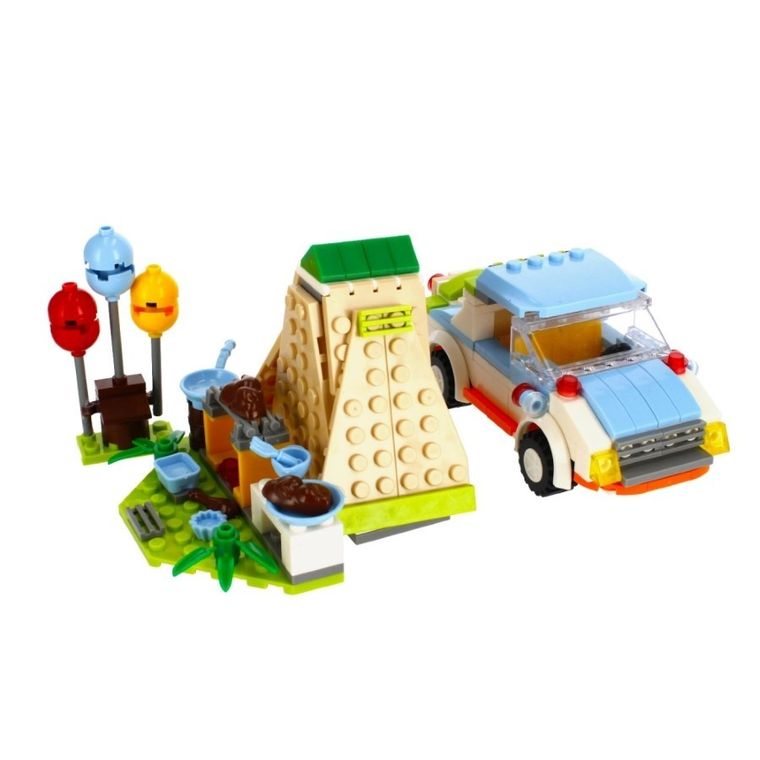 Alleblox, kamping, klocki konstrukcyjne, 251 elementów