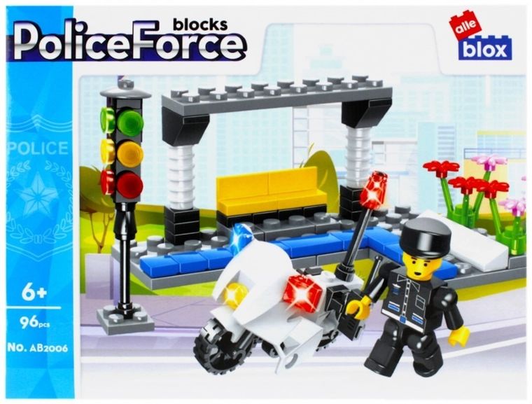 Alleblox, policja, klocki konstrukcyjne