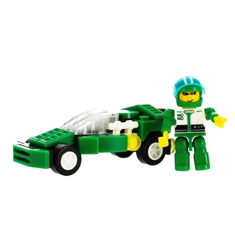 Alleblox, samochód wyścigowy, klocki konstrukcyjne