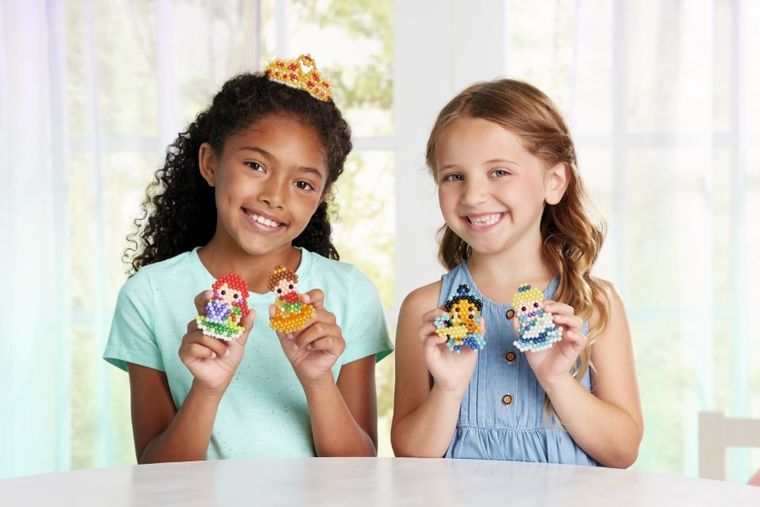 Aquabeads, Księżniczki Disneya, Błyszczące księżniczki, koraliki wodne, zestaw startowy, 800 elementów, 31997