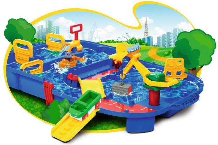 AquaPlay, tor wodny w walizce, 86-65 cm