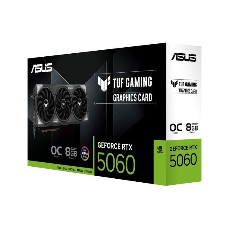 Asus, karta graficzna, GeForce RTX 5060 TUF GAMING OC 8G GDDR7 128BIT HDMI/3DP