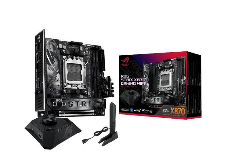 Asus, płyta główna, ROG STRIX X870-I GAMING WIFI AM5 2DDR5 HDMI/USBC