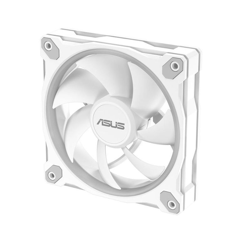 Asus, Prime, wentylator, biały, ARGB, MR120 FAN