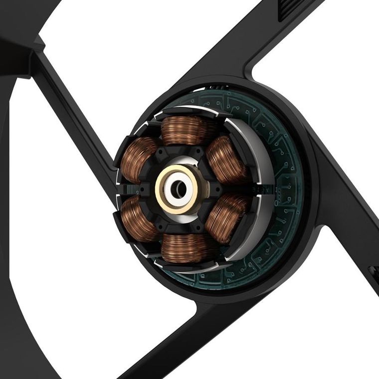 Asus, Proart, wentylator, PF120 FAN PWM BLACK