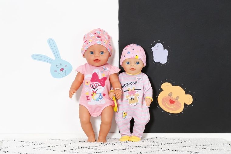 Baby Born, Soft Touch Little Girl, lalka interaktywna, akcesoria, 36 cm