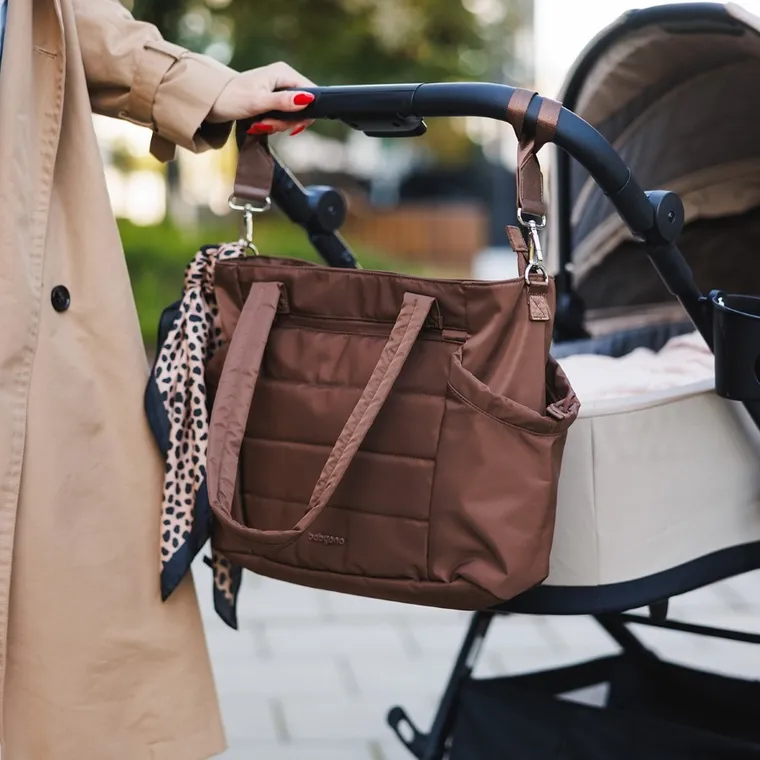 BabyOno, Cami, torba dla mamy i do wózka, czekoladowa