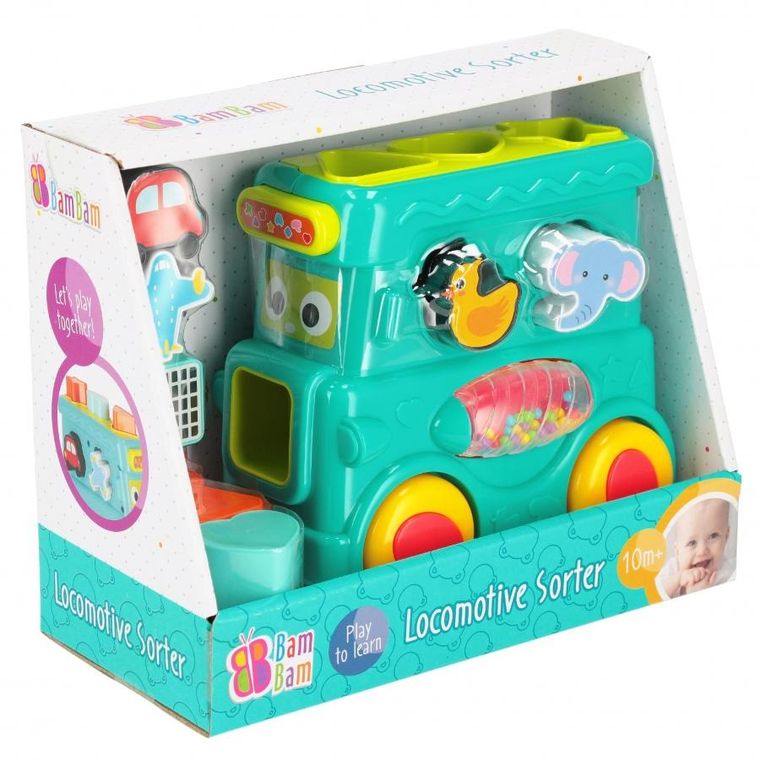 Bam Bam, sorter, intraktywna lokomotywa