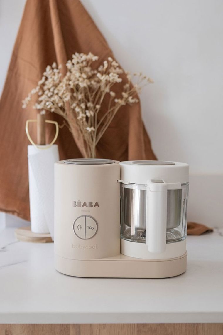 Beaba, Babycook Neo, wielofunkcyjne urządzenie do miksowania i gotowania na parze, clay