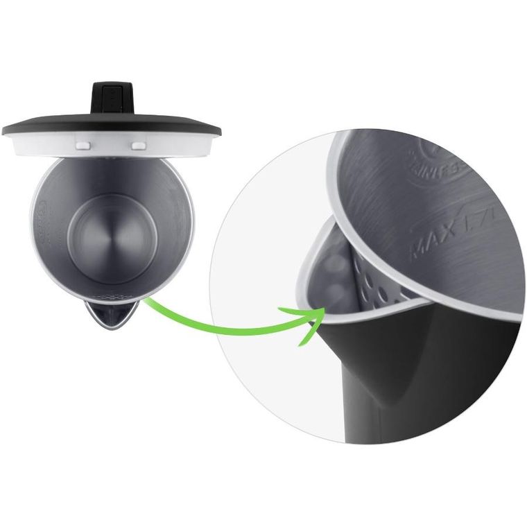 Berdsen, czajnik elektryczny, czarny, 1,7l, BD-710