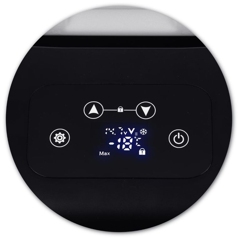 Berdsen, Icemax 401, lodówka kompresorowa turystyczna, biała, 21l