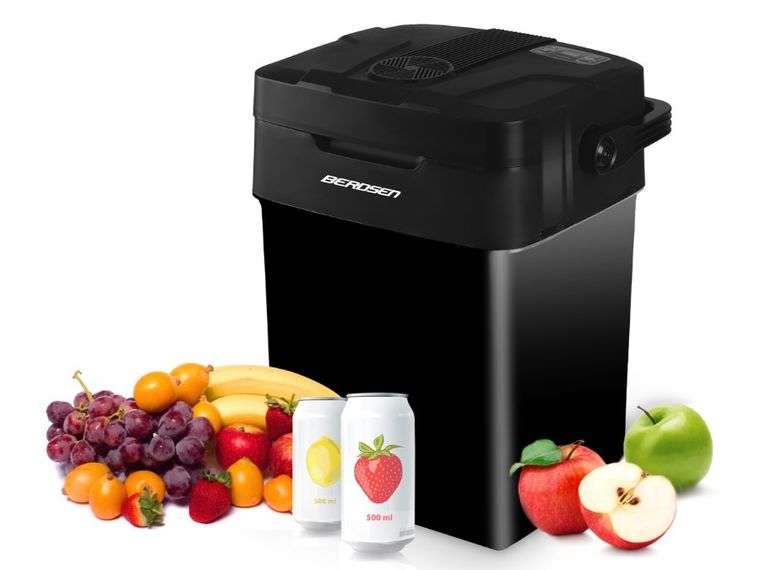 Berdsen, Icemax, lodówka turystyczna, tryb Eco, czarna, 29l