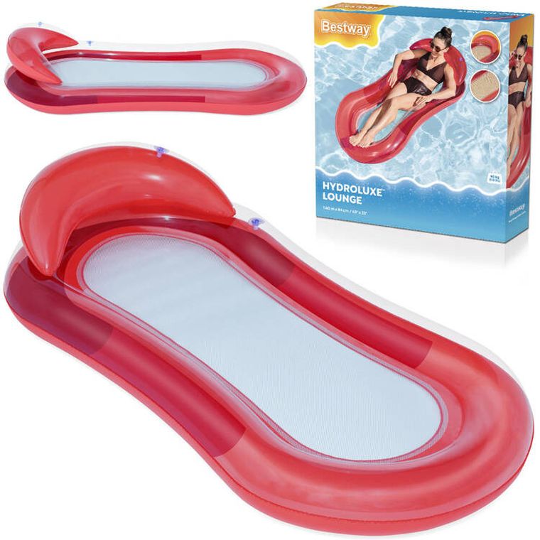 Bestway, materac do pływania, różowy