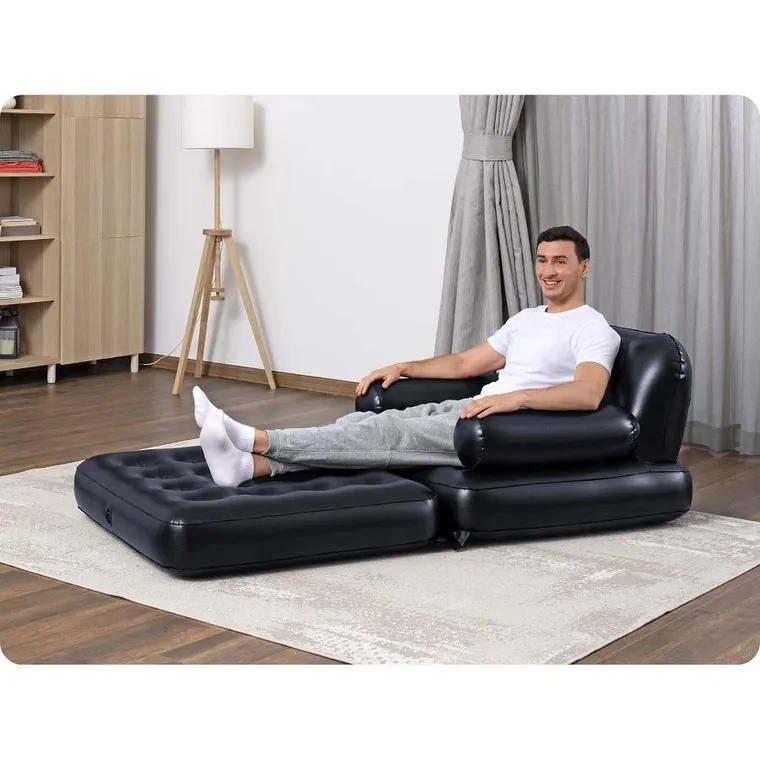 Bestway, materac, fotel i łóżko dmuchane, 191-97-64 cm