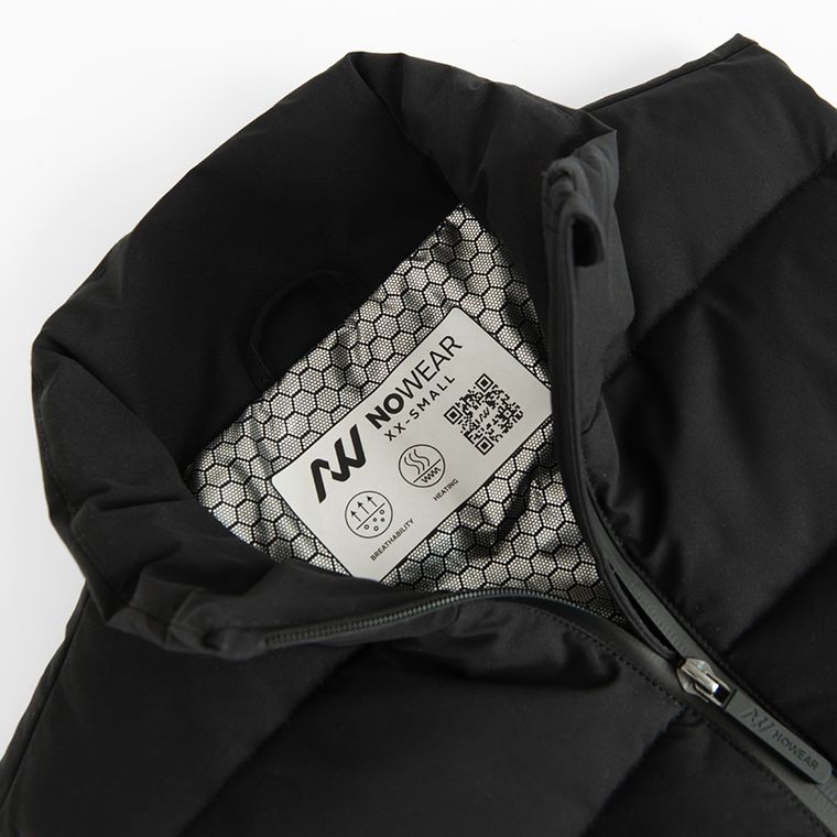 Bezrękawnik unisex oversize podgrzewany na USB NOWEAR