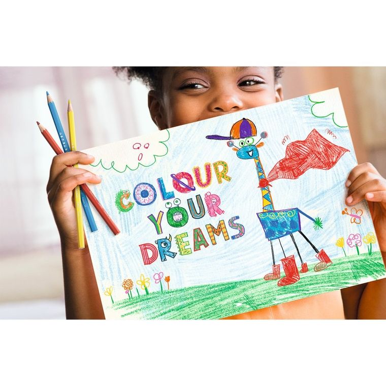 Bic, Kids, kredki drewniane, Smooth Eco, 36 kolorów