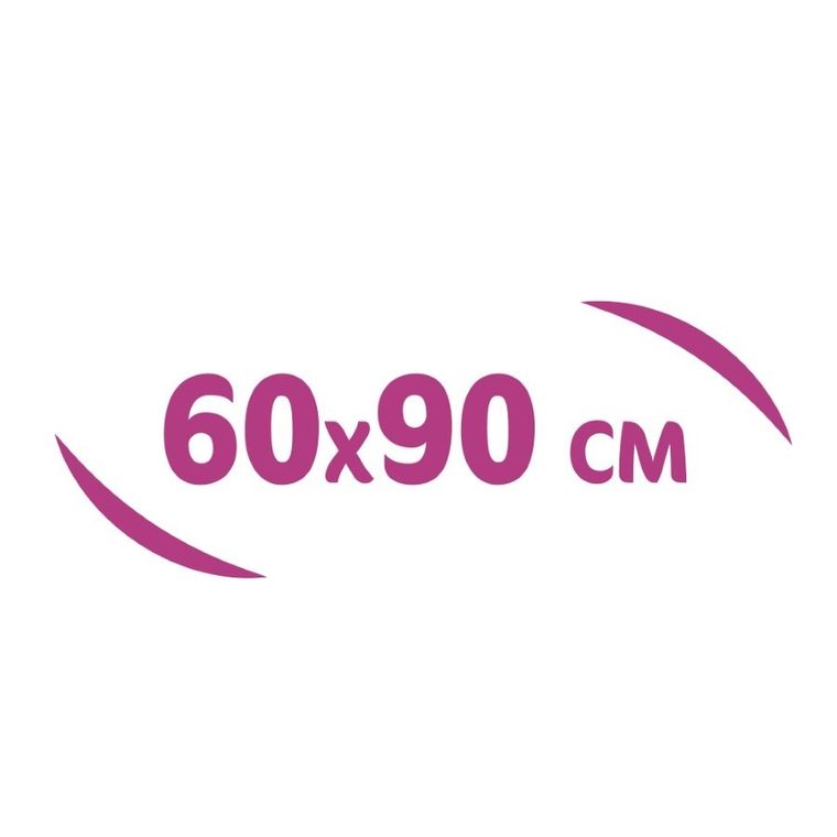 Bocioland, podkład higieniczny samoprzylepny, superchłonny, 60-90 cm, 30 szt.