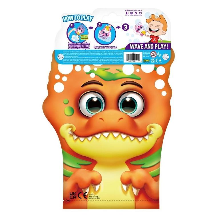 Bubble Wow, rękawica do baniek mydlanych, 24 szt.