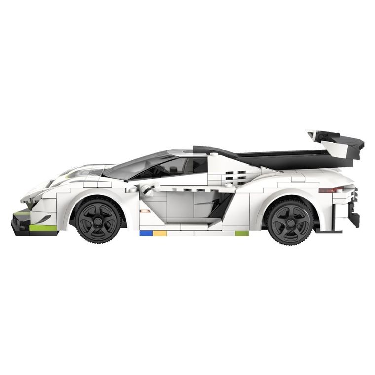 Cada, Fantasma Race Car, pojazd zdalnie sterowany, Dual Mode, biały, 1:20, 22 cm, 322 elementy