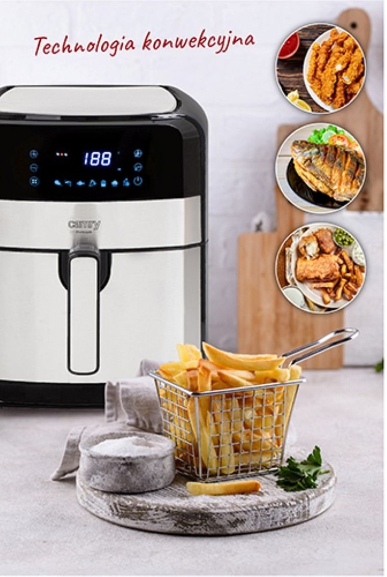 Camry, frytkownica beztłuszczowa, air fryer, 5l, CR 6311