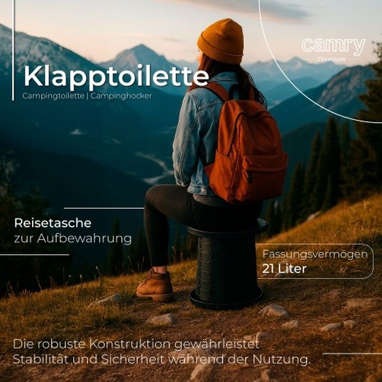 Camry, toaleta turystyczna