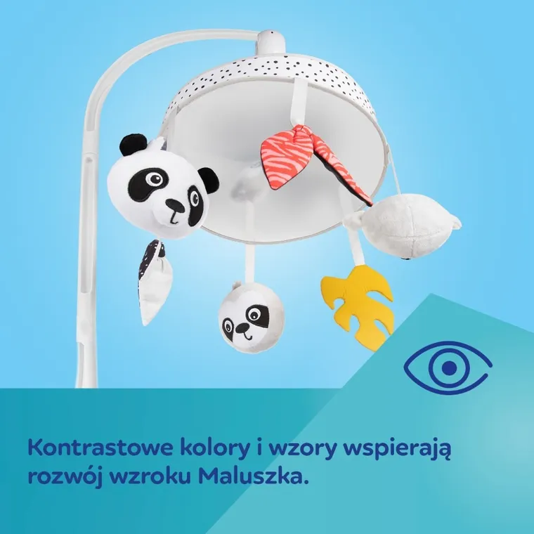 Canpol babies, BabiesBoo, sensoryczna karuzela z pozytywką i Bluetooth