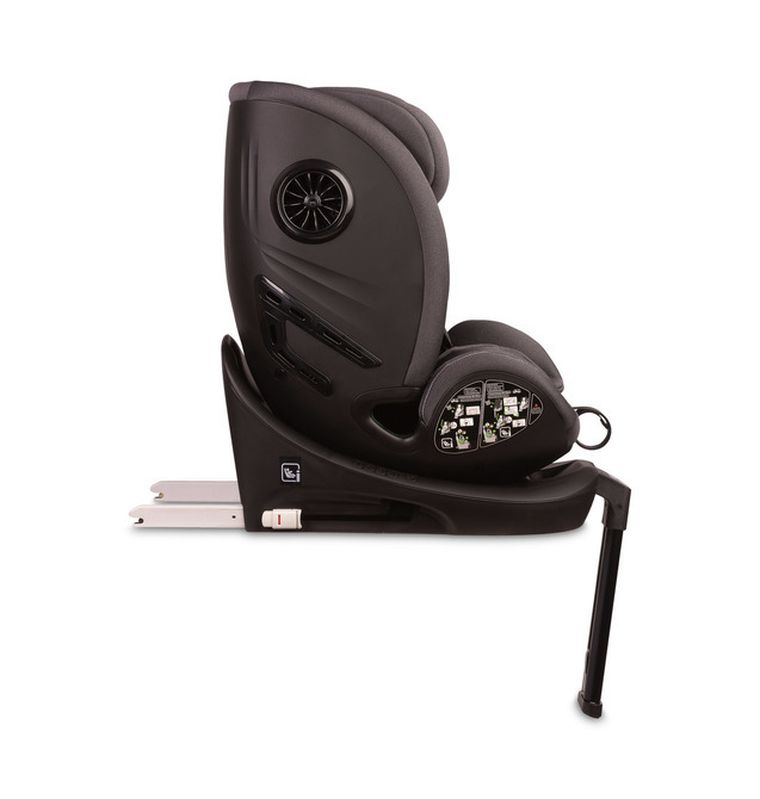 Caretero, Fortis i-Size, fotelik samochodowy, graphite, 40-150 cm