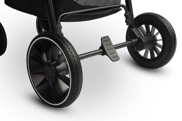 Caretero, Ratio, wózek spacerowy, Black