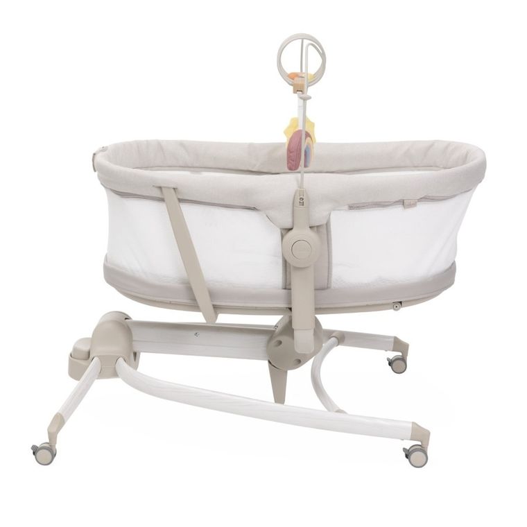 Chicco, Baby Hug Armonia, 4w1: łóżeczko, leżaczek i krzesełko do karmienia, motherpearl