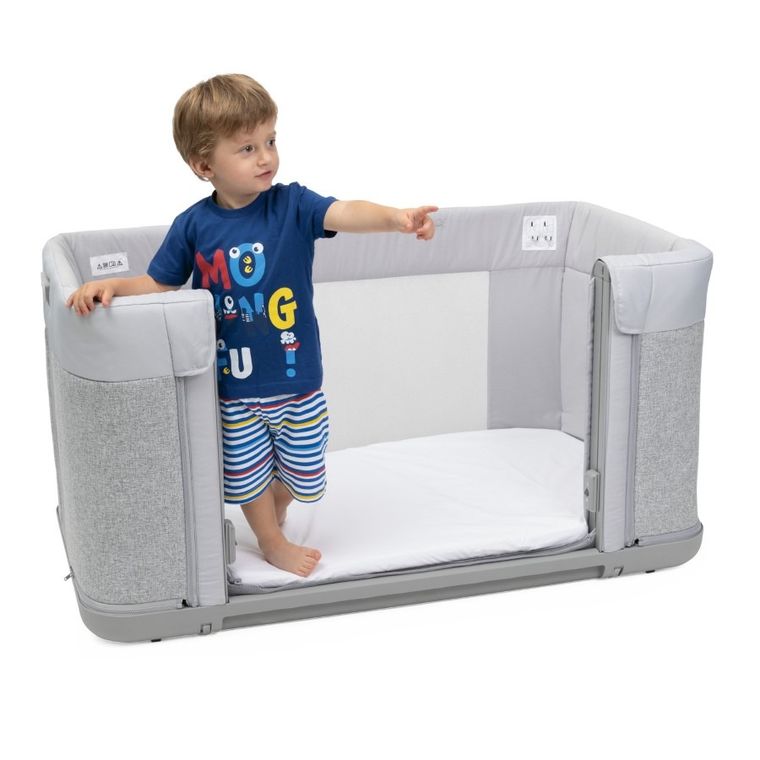 Chicco, Co-Sleeping, Next2me Forever, Cross Collection, łóżeczko, Ash Grey
