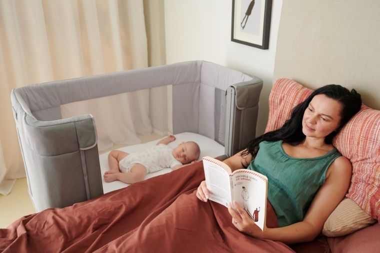 Chicco, Co-Sleeping, Next2me Forever, łóżeczko dostawne, Cool Grey
