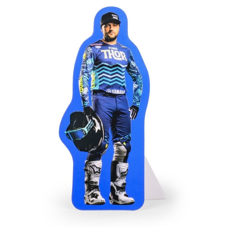 Daffi, Yamaha YZ450F Star Racing Team Bike 2022 Rider: Cooper Webb No.2, motocykl, model metalowy, 1:6