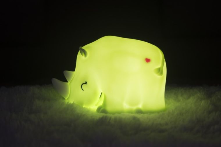 Dhink, Nosorożec, lampka silikonowa na USB