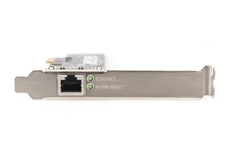 Digitus, karta sieciowa, przewodowa, PCI express, 1xRJ45 2.5 gb, ethernet, 2500mbps, DN-10135