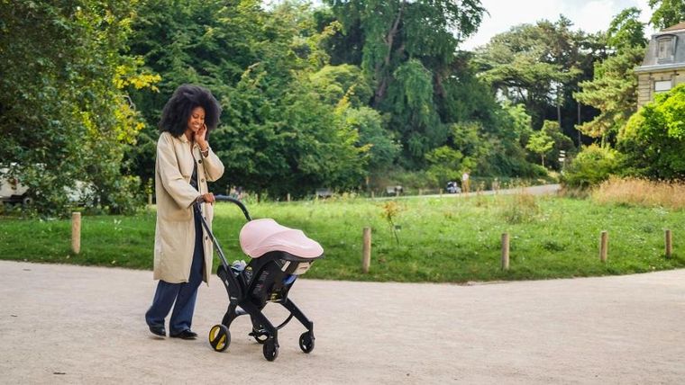 Doona, i, mobilny fotelik samochodowy, Slate Green, 0-13 kg