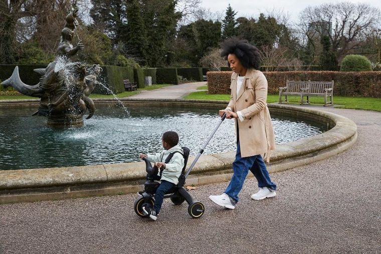 Doona, Liki S5, rowerek trójkołowy, składany, nitro black