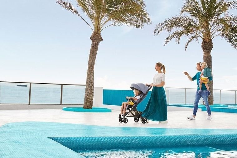 Easywalker, Jackey, kompaktowy wózek spacerowy, Forest Green