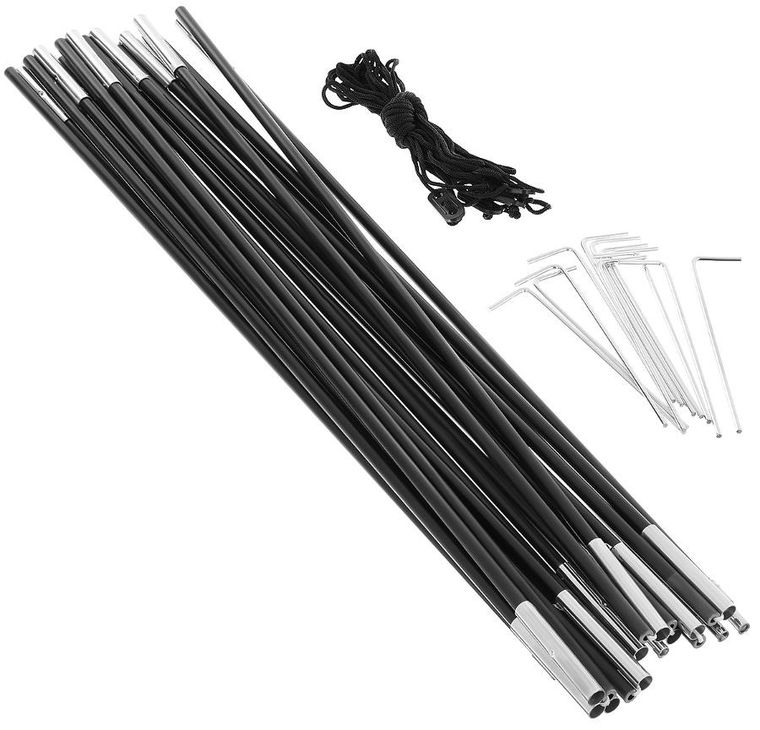 Enero Camp, Cool, namiot 4-osobowy, czarno-niebieski