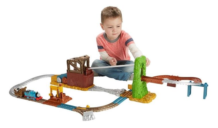 Fisher-Price, Tomek i Przyjaciele, Ucieczka ze złomowiska, zestaw z lokomotywką