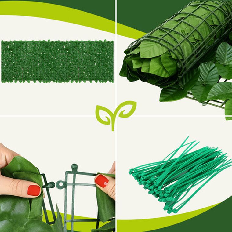 Gardlov, żywopłot sztuczny na balkon, 5-0,5 m