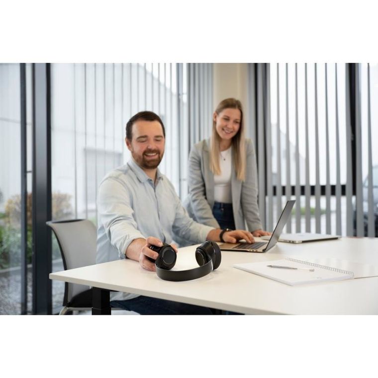 Hama, słuchawki nauszne, głośnik bluetooth passion turn, czarne