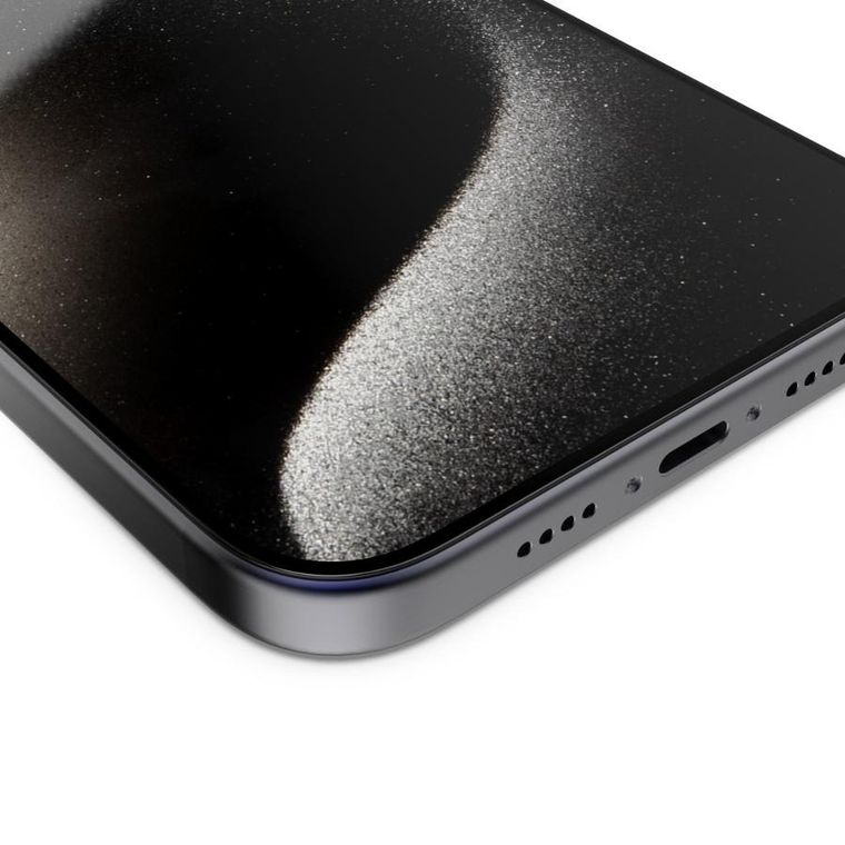 Hama, szkło ochronne, super hybrydowe technologia D3O do iPhone 15 pro max, ramka montażowa